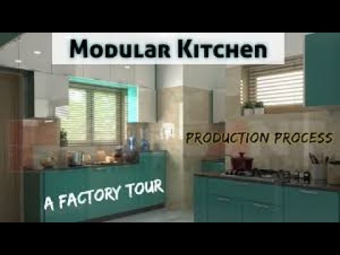 Modular Kitchen Wardrobe Furniture Manufacturing Unit India Video