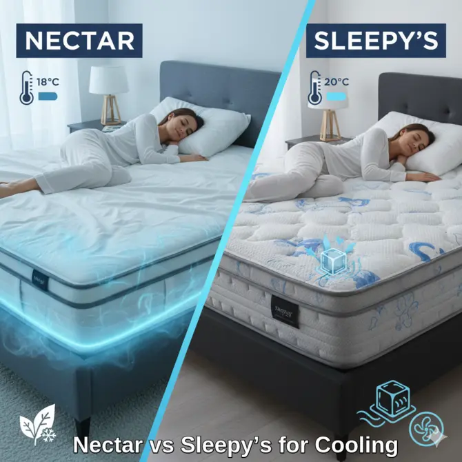 Nectar Vs Sleepys: Ultimate Mattress Showdown for 2026
