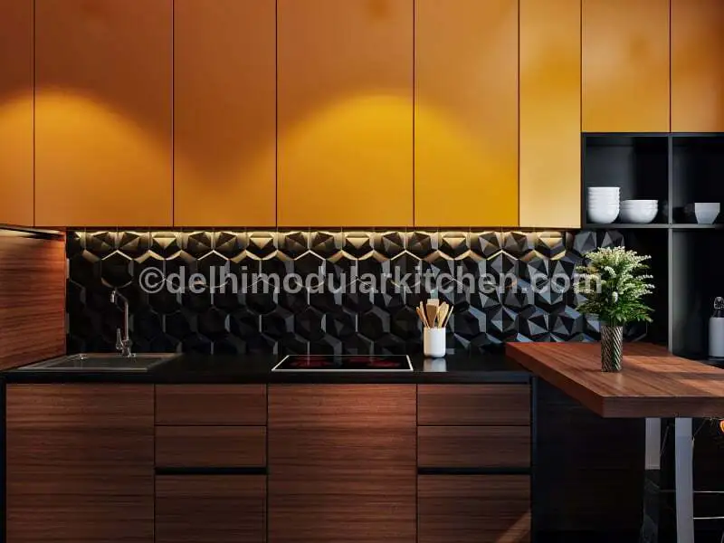 Simple modular kitchen designs price