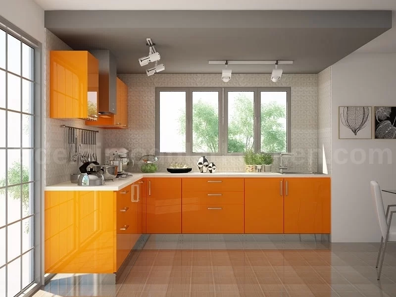 Lacquered Glass modular kitchen in Ahmedabad dealers-manufacturers price design catalogue pdf